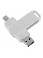 SELÇUKLU GÜMÜŞ OTG USB BELLEK (64 GB 3.0)