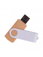 UYGUR BEYAZ AHŞAP USB BELLEK (16 GB)