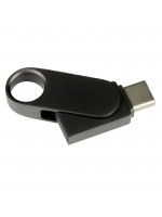 BOLKAR SİYAH 32 GB MİNİ TYPE-C OTG METAL USB BELLEK