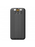 KUMBURNU 10.000 MAH SİYAH LEDLİ POWERBANK
