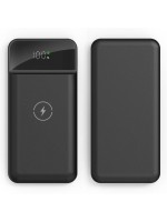 ÜZÜMLÜ 10.000 MAH SİYAH WIRELESS POWERBANK