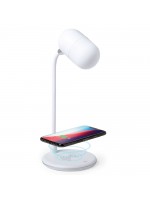 BORÇKA BEYAZ BLUETOOTH HOPARLÖR  ve  WİRELESS SARJ MASA LAMBASI