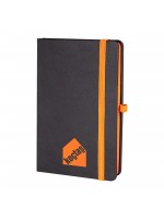 TUNALI TURUNCU TARİHSİZ DEFTER (13X21 CM)