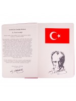 ATATÜRK TARİHSİZ DEFTER (17X24 CM)