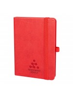 İNCEK KIRMIZI TARİHSİZ DEFTER (9X14 CM)