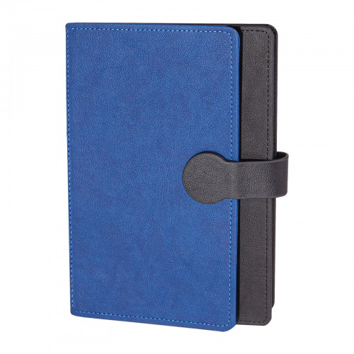 SARAY LACİVERT TARİHSİZ DEFTER (15X21 CM)