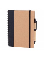 PURSAKLAR SİYAH SPİRALLİ TARİHSİZ DEFTER (15X21 CM)