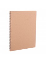 BASINEVLERİ KRAFT SPİRALLİ TARİHSİZ DEFTER (15X21 CM)