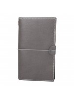 KUĞULU FÜME TARİHSİZ DEFTER (11,5X20 CM)