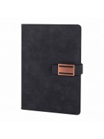 AKINCI SİYAH TARİHSİZ DEFTER (15X21 CM)