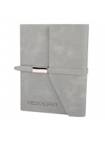 MOGAN GRİ TARİHSİZ DEFTER (15x21 CM)