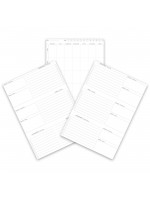 KOLEJ SİYAH SPİRALLİ HAFTALIK PLANLAYICI (20x28 CM)