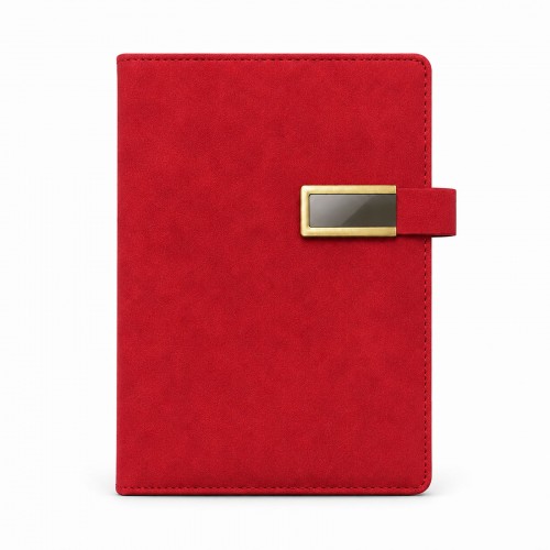 ANAFARTALAR KIRMIZI TARİHSİZ DEFTER (15X21 CM)