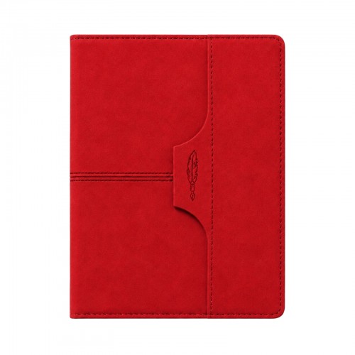 ATAKULE KIRMIZI TARİHSİZ DEFTER (15X21 CM)