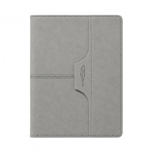 ATAKULE GRİ TARİHSİZ DEFTER (15X21 CM)
