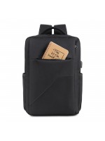 YELKEN SİYAH LAPTOP BÖLMELİ SIRT ÇANTASI