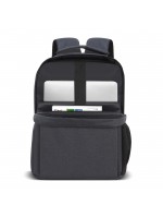 REVAN SİYAH LAPTOP BÖLMELİ SIRT ÇANTASI