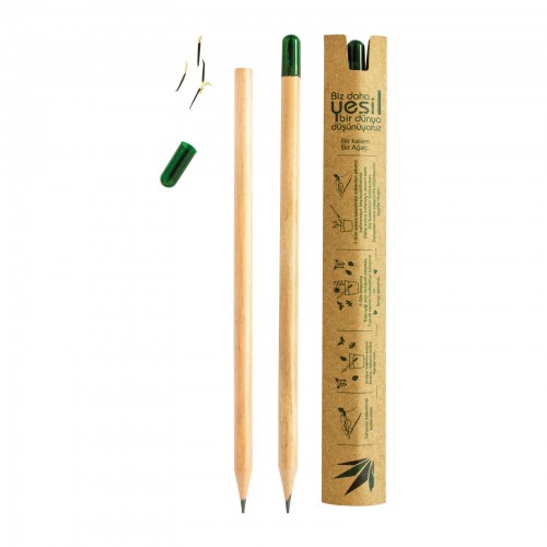 FETHİYE NATUREL TOHUMLU KURŞUN KALEM