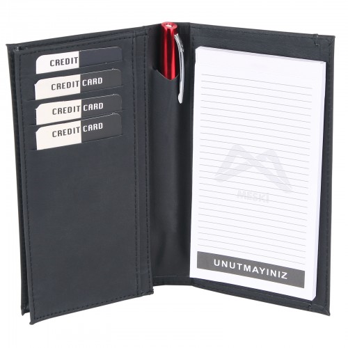 EDREMİT SİYAH DERİ CÜZDAN