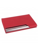 PAYİDAR KIRMIZI DERİ KARTVİZİTLİK