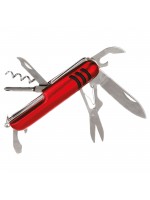 LİÇİ KIRMIZI 7 FONKSİYONLU ÇAKI SETİ