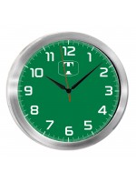 TRİTON091 GÜMÜŞ METAL KASA DUVAR SAATİ (350 MM)