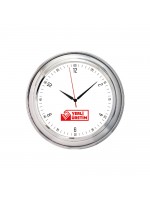 ASENA509 GÜMÜŞ METALİZE ÇERÇEVE DUVAR SAATİ (400 MM)