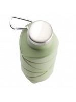 AYDENİZ YEŞİL 700 ML KATLANABİLİR SİLİKON MATARA