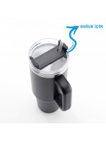 ADRASAN SİYAH 1200 ML TERMOS