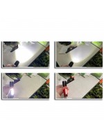 ARSUZ SİYAH 4 MODLU ŞARJ EDİLEBİLİR LED EL FENERİ