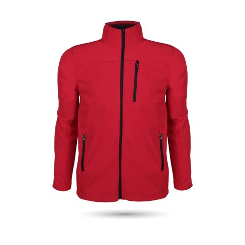 DAVRAZ SOFTSHELL KIRMIZI L MONT