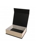 KUTU 3 CİLT BEZİ MUKAVVA SIVAMA MIKNATISLI KUTU