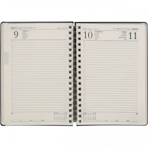 Tuzla-TB Spiralli Günlük Ajanda