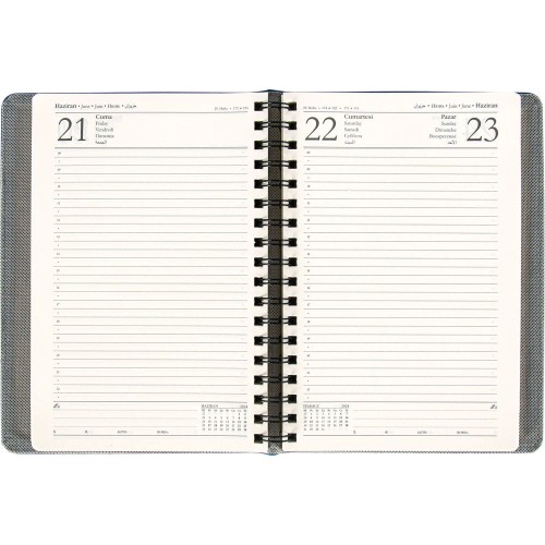 Hereke-G Gizli Spiralli Günlük Ajanda