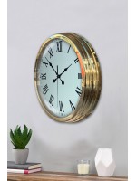 Majestic Gold 40 cm Metal Duvar Saati