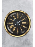 40 cm Metal Gold Roma Rakamlı Duvar Saati