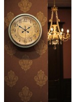 Bronz Nostalji 40 cm Metal Eskitme Duvar Saati