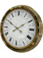 60 cm Gold Metal Roma Rakamlı Duvar Saati