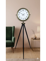 Eskitme Tripod Ayaklı Dekoratif Saat