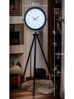 Pure Black Tripod Ayaklı Saat
