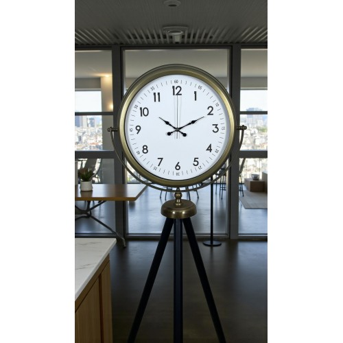 Klasik Eskitme Tripod Ayaklı Saat