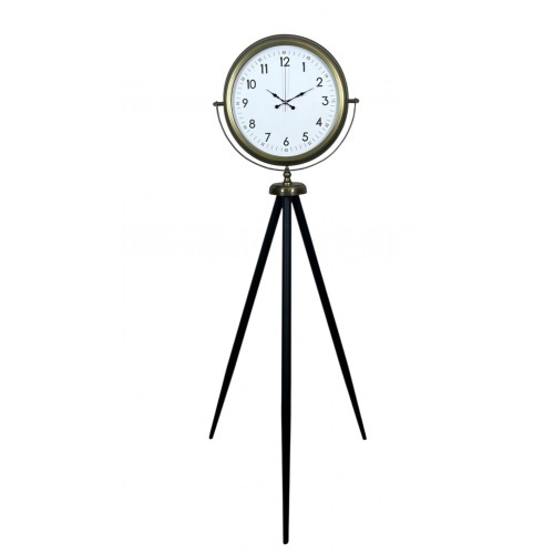 Klasik Eskitme Tripod Ayaklı Saat