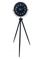 Royal Black Tripod Ayaklı Modern Tasarım Saat