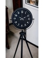Royal Black Tripod Ayaklı Modern Tasarım Saat