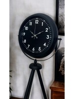 Royal Black Tripod Ayaklı Modern Tasarım Saat