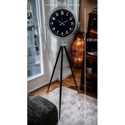 Prestige Krom Tripod Ayaklı Saat