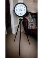 Black Balance Tripod Ayaklı Saat