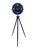 Siyah Zarafet Tripod Ayaklı Saat