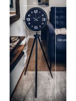Siyah Zarafet Tripod Ayaklı Saat