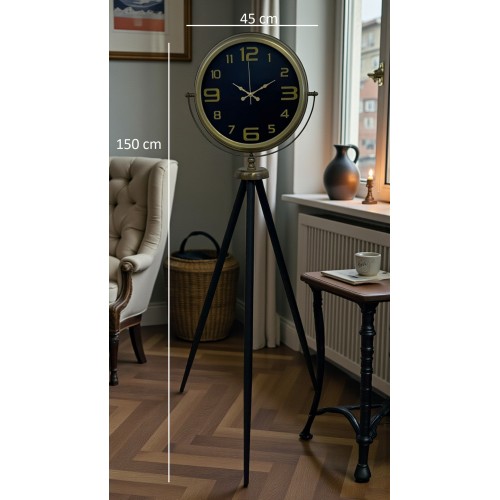 Black Noble Eskitme Tripod Ayaklı Saat